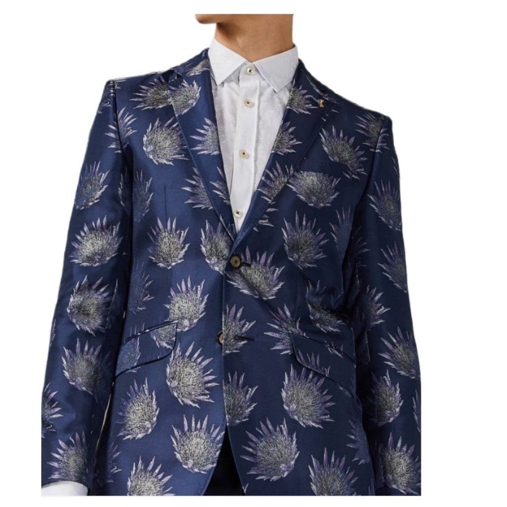 Nwt Ted Baker Men's Antonj Pashion Dinner Suit Jacket Sport Coat 42r $649 Bb438